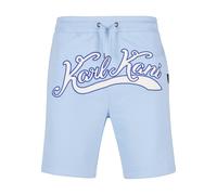 Karl Kani Herren KM241-029-1 Small Signature Diner Sweatshorts M Light Blue
