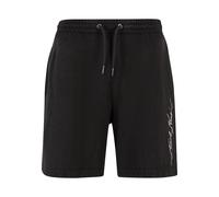 Sweatshorts KARL KANI "Karl Kani KM242-049-1 Autograph Washed Sweatshorts", Herren, Gr. S, US-Größen, schwarz, 100% Baumwolle, normal, Hosen Sweatshorts (30634936-S) schwarz