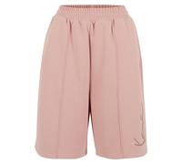 Sweatshorts KARL KANI "Karl Kani Signature Sweat Relaxed Shorts", Damen, Gr. XS, US-Größen, rose, 65% Baumwolle, 35% Polyester, unifarben, relaxed fit, Hosen Sweatshorts (31396238-XS) rose