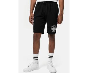 Sweatshorts LONSDALE "TRAPRAIN", Herren, Gr. XXXL (62), N-Gr, schwarz, Obermaterial: 60% Baumwolle, 40% Polyester, kniefrei, Hosen Sweatshorts (76079938-XXXL) schwarz