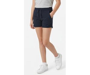 Sweatshorts NAME IT "NKFVOLTA SWE SHORTS UNB", Mädchen, Gr. 128, N-Gr, schwarz sapphire, angeraute Sweatware, Obermaterial: 95% Baumwolle, 5% Elasthan, unifarben, regular fit kurz, Hosen Sweatshorts,