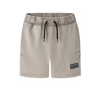 Sweatshorts NAME IT "NKMFANDEL SWEAT SHORTS UNB NOOS", Herren, Gr. 122, N-Gr, vintage khaki, Sweatware, Obermaterial: 100% Baumwolle, unifarben, kurz, Hosen Sweatshorts, Baumwolle, elastisches und ver
