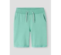 Sweatshorts NAME IT "NKMVERMO LONG SWE SHORTS UNB F NOOS", Herren, Gr. 92, N-Gr, creme de menthe (blank), angeraute Sweatware, Obermaterial: 100% Baumwolle, regular fit kurz, Hosen Sweatshorts, Baumwo