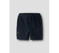 Sweatshorts NAME IT "NMMVIVASSE LONG SWE SHORTS UNB", Herren, Gr. 98, N-Gr, navy blazer, Sweatware, Obermaterial: 100% Baumwolle, unifarben, regular fit kurz, Hosen Sweatshorts, Baumwolle, regular fit