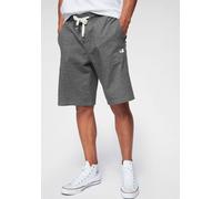 Sweatshorts OCEAN SPORTSWEAR "Athleisure Sweat Shorts - Relax Fit", Herren, Gr. M (48/50), N-Gr, grau (dunkelgrau, meliert), Sweatware, Obermaterial: 60% Baumwolle, 40% Polyester, meliert, bequem kurz
