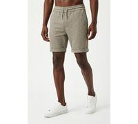 Sweatshorts ONLY & SONS "ONSNEWKODYL REG S SHORTS BP", Herren, Gr. S, N-Gr, vintage khaki pattern:melange, Sweatware, Obermaterial: 62% Polyester, 33% Viskose, 5% Elasthan, unifarben, regular fit ca.