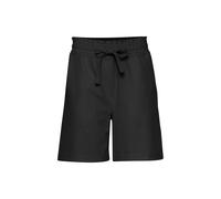 Sweatshorts OXMO "Sweatshorts OXDaniella", Damen, Gr. 38, N-Gr, schwarz, Obermaterial: 64% Polyester PES. 32% Viskose CV. 4% Elasthan EL., Hosen Sweatshorts (55072765-38) schwarz