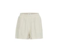 Sweatshorts OXMO "Sweatshorts OXFrinka", Damen, Gr. XS, N-Gr, beige (birch), Obermaterial: 80% Baumwolle CO. 20% Polyester PES., Hosen Sweatshorts (99688516-XS) birch