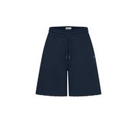 Sweatshorts OXMO "Sweatshorts OXHope", Damen, Gr. XS, N-Gr, blau (total eclipse), Obermaterial: 55% Polyester PES. 45% Baumwolle CO., Hosen Sweatshorts (52685821-XS) total eclipse