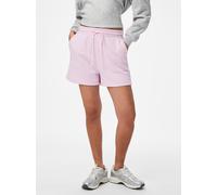 Sweatshorts PIECES "PCCHILLI SUMMER HW SHORTS UB NOOS BC", Damen, Gr. S, N-Gr, winsome orchid, Sweatware, Obermaterial: 50% Baumwolle, 50% Polyester, unifarben, regular fit kurz, Hosen Sweatshorts, mi