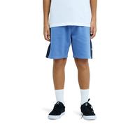 Sweatshorts QUIKSILVER "Knowledge Area", Mädchen, Gr. 16, blau (riviera), Obermaterial: 55% Baumwolle, 45% Polyester., Hosen Sweatshorts (13517612-16) riviera