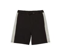Sweatshorts QUIKSILVER "Knowledge Area", Mädchen, Gr. 16, schwarz-weiß (schwarz), Obermaterial: 55% Baumwolle, 45% Polyester., Hosen Sweatshorts (25598834-16) schwarz