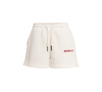 Sweatshorts ROCAWEAR "Rocawear Rocawear Match Shorts", Damen, Gr. L, US-Größen, weiß, 80% Baumwolle, 20% Polyester, loose fit, Hosen Sweatshorts (45089966-L) weiß