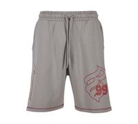 Sweatshorts ROCAWEAR "Rocawear Shorts Numbers", Herren, Gr. XXL, US-Größen, wet weather, 100% Baumwolle, loose fit, Hosen Sweatshorts (40440112-XXL) wet weather