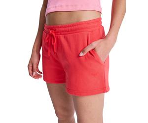 Sweatshorts ROXY "SURF STOKED SHORT TERRY", Damen, Gr. L (40), N-Gr, hibiscus, Obermaterial: 60% Baumwolle, 40% Polyester, Hosen Sweatshorts, sportlicher Stil, für Freizeit und entspannte Aktivitäten