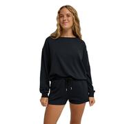 Sweatshorts ROXY "Surfing By Moonlight", Damen, Gr. L, anthrazit, Obermaterial: 68% Viskose, 29% Microfaser, 3% Elasthan;, Hosen Sweatshorts (97684517-L) anthrazit