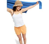 Sweatshorts ROXY "Surfing By Moonlight", Damen, Gr. S, Normalgrößen, orange (papaya), Obermaterial: 68% Viskose, 29% Polyester, 3% Elasthan., Hosen Sweatshorts (67110568-S) papaya