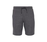 Sweatshorts SOLID "Sweatshorts SDRobson", Herren, Gr. L, N-Gr, grau (dunkelgrau melange), Obermaterial: 80% Baumwolle CO. 20% Polyester PES., Hosen Sweatshorts (30953611-L) dunkelgrau melange