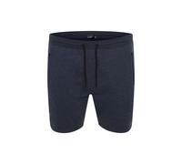 Sweatshorts SOLID "Sweatshorts SDTaras BT", Herren, Gr. 6XL, N-Gr, blau (ins bl mel), Obermaterial: 100% Baumwolle CO., Hosen Sweatshorts (73100400-6XL) ins bl mel