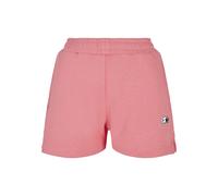 Sweatshorts STARTER BLACK LABEL "Starter Black Label Damen Ladies Starter Essential Sweat Shorts", Damen, Gr. L, US-Größen, pinkgrapefruit, 65% Baumwolle, 35% Polyester, unifarben, loose fit, Hosen Sw
