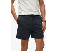 Sweatshorts SUPERDRY "ESSENTIAL LOGO CLASSIC SHORT", Herren, Gr. XL, N-Gr, eclipse navy, Sweatware, Obermaterial: 80% Baumwolle, 20% Polyester, unifarben, relaxed fit knielang, Hosen Sweatshorts (1746