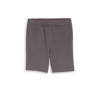 Sweatshorts TOM TAILOR, Mädchen, Gr. 110, N-Gr, schwarz urban grau, Jersey, Obermaterial: 70% Baumwolle, 30% Polyester. Futter: 100% Baumwolle, unifarben, bequem, Hosen Sweatshorts, mit seitlichen Ein