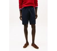 Sweatshorts TOMMY HILFIGER "ESSENTIAL TERRY", Herren, Gr. S, N-Gr, desert sky, Sweatware, Obermaterial: 100% Baumwolle, unifarben, regular fit kurz, Hosen Sweatshorts, Regular fit mit elastischem Bund