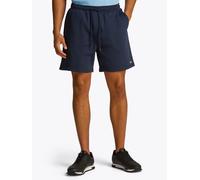 Sweatshorts TOMMY JEANS "TJM FLAG BEACH", Herren, Gr. M, N-Gr, blau (schwarz night navy), Sweatware, Obermaterial: 80% Baumwolle, 20% Polyester, Hosen Sweatshorts (10468757-M) schwarz night navy