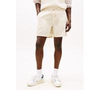 Sweatshorts TOMMY JEANS "TJM LIGHT CORD SHORTS", Herren, Gr. XL, N-Gr, beige (desert sand dune), Cord, Obermaterial: 100% Baumwolle, unifarben, regular fit kurz, Hosen Sweatshorts, Mit Kordelzug (8944