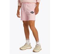 Sweatshorts TOMMY JEANS "TJM REG VARSITY GRAPHICS SHORT", Herren, Gr. L, N-Gr, rosa (precious pink), Sweatware, Obermaterial: 100% Baumwolle, Hosen Sweatshorts (39064920-L) precious pink