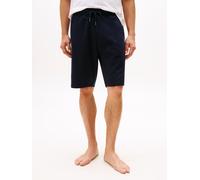 Sweatshorts "TRACK", Herren, Gr. S (48), N-Gr, blau (desert sky), Sweatware, Obermaterial: 50% Baumwolle, 50% Polyester, TOMMY HILFIGER UNDERWEAR, regular fit, Hosen Sweatshorts, regular fit, gerade B