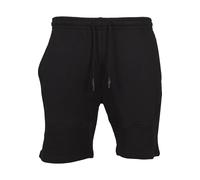 Sweatshorts URBAN CLASSICS "Urban Classics Herren Terry Shorts", Herren, Gr. S, US-Größen, schwarz, 100% Baumwolle, unifarben, normal, Hosen Sweatshorts (42218824-S) schwarz