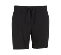 Sweatshorts URBAN CLASSICS "Urban Classics Herren Waffle Sweat Shorts", Herren, Gr. L, US-Größen, schwarz, 65% Baumwolle, 35% Polyester, unifarben, relaxed fit, Hosen Sweatshorts (73168237-L) schwarz