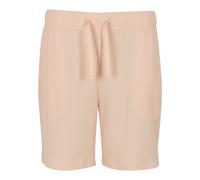 Sweatshorts URBAN CLASSICS "Urban Classics Herren Waffle Sweat Shorts", Herren, Gr. S, US-Größen, beige (softapricot), 65% Baumwolle, 35% Polyester, unifarben, relaxed fit, Hosen Sweatshorts (60523121
