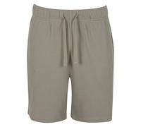 Sweatshorts URBAN CLASSICS "Urban Classics Herren Waffle Sweat Shorts", Herren, Gr. XXL, US-Größen, beige (paleolive), 65% Baumwolle, 35% Polyester, unifarben, relaxed fit, Hosen Sweatshorts (83235116