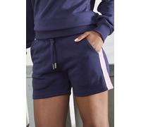 Sweatshorts VIVANCE "-kurze Hose" Gr. 32/34, N-Gr, bunt (marine, rosa) Damen Hosen (40054745-32) marine, rosa