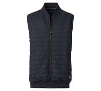 Sweatweste CASAMODA "CASAMODA Sweatweste uni", Herren, Gr. XXL, blau (dunkelblau), 60% Baumwolle, 40% Polyester, Westen (95672338-XXL) dunkelblau