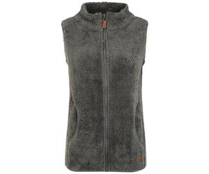Sweatweste OXMO "Sweatweste OXTheri", Damen, Gr. L, grau (castlerock), Obermaterial: 100% Polyester PES., Westen (48898206-L) castlerock