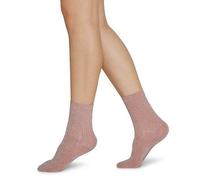 Swedish Stockings Glitzer Söckchen Stella Rosa S (36-38)