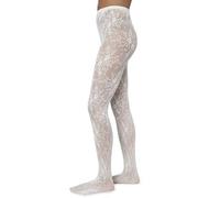 Swedish Stockings Spitzenstrumpfhose Rosa aus ECONYL®-Nylon Ivory (weiß) M