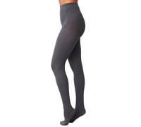 Swedish Stockings Strumpfhose Hedda Fischgrät aus Bio-Baumwolle Schwarz XL