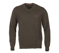 Swedteam Crest V-Neck Pullover Herren Swedteam Grün S