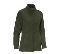 Swedteam Shirley Damen Pullover mit durchgehendem Reißverschluss in Loden Grün 34