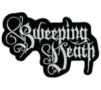 SWEEPING DEATH - Logo cut out - Aufnäher / Patch