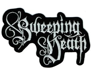 SWEEPING DEATH - Logo cut out - Aufnäher / Patch