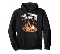 Sweet and Lovely Home, Lagerfeuer Romantik Camping Pullover Hoodie