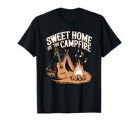 Sweet and Lovely Home, Lagerfeuer Romantik Camping T-Shirt