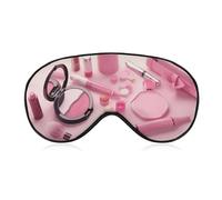 Sweet Cosmetics Augenmaske, Seitenschlafmaske, leichte Augenbinde, Schlafmaske, Nasenpolster und Gummiband für Kinder, Frauen und Männer