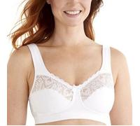 Swegmark BH True Beauty Fairtrade Soft Bra Weiß Baumwolle D 95 Damen