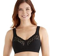 Swegmark BH True Beauty Fairtrade Soft Bra Schwarz Baumwolle D 90 Damen